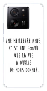 Coque en silicone imprimée compatible Xiaomi 13T Citation 04 - Picture 1 of 3