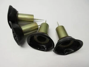 1980 YAMAHA XS1100 XS 1100 CARB CARBURETOR SLIDES WITH DIAPHRAGMS 4 PACK - Picture 1 of 5