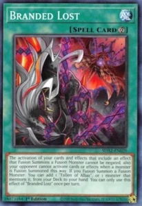 YGO-4x-Near Mint-Branded Lost - SDAZ-EN020 - Common - 1st Edition-SD: Albaz Stri - Picture 1 of 1