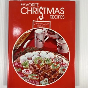 Favorite Christmas Recipes Book Hardcover Holiday Cooking 1983 Culinary Arts - Picture 1 of 12