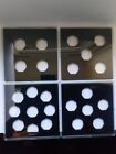 NEW! ACRYLIC COIN DISPLAY CASES FOR OLD CHRISTMAS 50p,TT 50p,VIKING 50p!