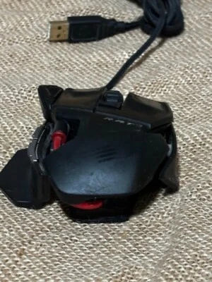 43703 Mad Catz Cyborg R.A.T. 3 USB Wired Adjustable Optical Gaming Mouse | Works - Image 1 of 4