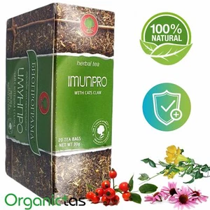 IMUNO PRO 20 - 60 Tea Bags Strong Immune System Booster & Anti-Inflammatory Tea - Picture 1 of 12