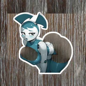 6" Jenny Wakeman Waifu Ecchi Sticker Anime Vinyl Weatherproof Decal - Picture 1 of 1