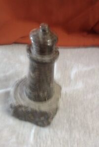 VINTAGE CORNISH LANDS END SERPENTINE STONE LIGHTHOUSE 5.5 inches,GOOD CONDITION