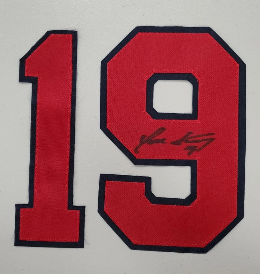 Yunel Escobar Signed Auto Jersey Number 19 - Image 1 of 1