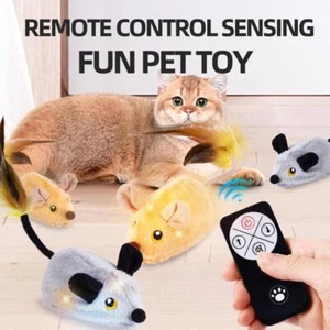Cat Toy Simulation Electric Mouse Intelligent Induction Wireless Remote Control* - Picture 1 of 20
