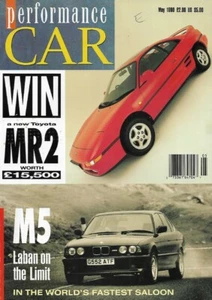 LEISTUNGSAUTO 1990 MAI - CARLSSON, CLARKSON, JARGUAR XJS, BLICK, JAGUAR/CITROEN - Bild 1 von 1