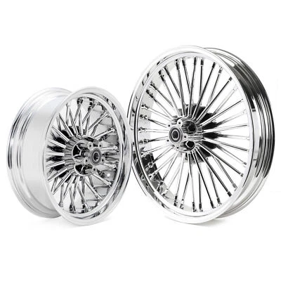 21X3.5 16X5.5 Fat Spoke Wheels ABS for Harley Touring Electra Road Glide 2009-UP Foto 1 de 4