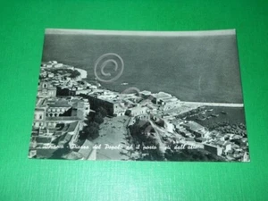 Cartolina Sciacca - Piazza del Popolo e porto visti dall' alto 1960 - Foto 1 di 1