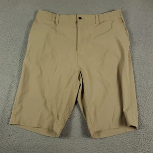 Callaway Shorts Mens Waist Size 38 T Beige Casual Golf Flat Front Chino - Picture 1 of 8