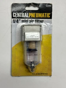 Central Pneumatic 1/4" Mini Air Filter Item 68225 - Picture 1 of 2