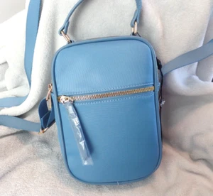 WOMENS, LIKE DREAMS, NEW SHOULDER CROSS BODY HANDBAG W/TAGS, LIGHT BLUE - Picture 1 of 14