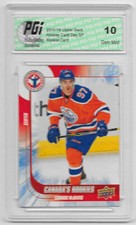 Connor McDavid 2015-16 Upper Deck Hockey Day SP Rookie Card #6 PGI