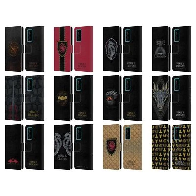 HOUSE OF THE DRAGON: TELEVISION SERIES GRAPHICS LEATHER BOOK CASE HUAWEI PHONE 4 - Image 1 of 4