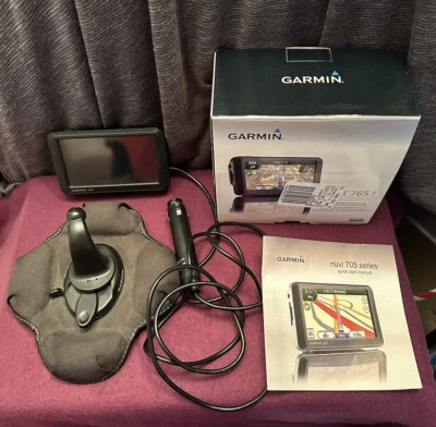 garmin nuvi 705 series GPS mount charger Navigation Bundle - Image 1 of 4