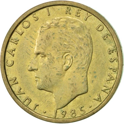 [#417840] Coin, Spain, Juan Carlos I, 100 Pesetas, 1985, Madrid, AU(50-53) - Image 1 of 2