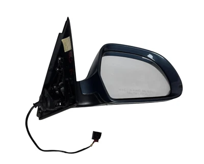 2015-2020 AUDI Q3 RIGHT PASS SIDE VIEW MIRROR W/ TURN SIGNAL BLUE OEM Foto 1 de 4