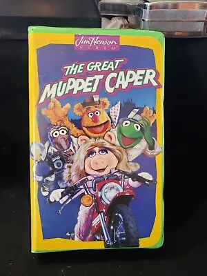 The Great Muppet Caper VHS 1993 Clamshell Release Jim Henson - Image 1 of 2