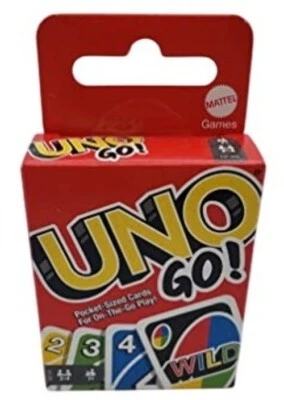 world's Smallest UNO Go! Pocket-Sized Card Game For On The Go Travel/Family Fun! - Image 1 of 4