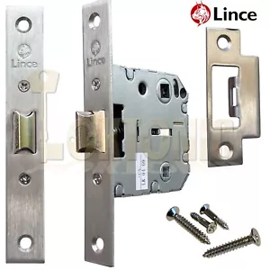 Lince Einsteckschloss Badezimmer Türverriegelung Riegel 8 mm & 5 mm Spindel Made in Spain - Bild 1 von 7