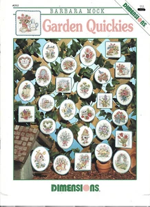 Garden Quickies Barbara Mock Dimensions Cross Stitch Chart - Picture 1 of 1