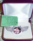 HARRY CHAPIN Concert Ticket Badge Pin Taxi Singer Song W O L D Cradle Love Me I