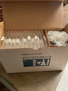 Corning 9826-13 Pyrex Kulturröhrchen - 13x100 mm - mit Schraubverschlüssen - Menge 144 - Bild 1 von 4