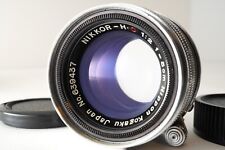 NIKON NIKKOR-H.C 50mm F2 L39 LTM Leica Screw Mount MF Lens from Japan #7842