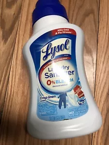 Lysol Laundry Sanitizer, Crisp Linen, 41 Oz, Free Shipping - Picture 1 of 6