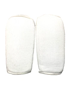 Martial Arts Sparring Cloth Shin Guards ProtectionPads Adult Unisex Size Small - Picture 1 of 5
