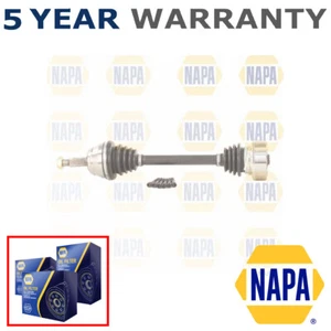 NAPA Front Left Driveshaft Fits Seat Ibiza VW Golf Caddy Corrado 191407271TX - Picture 1 of 2