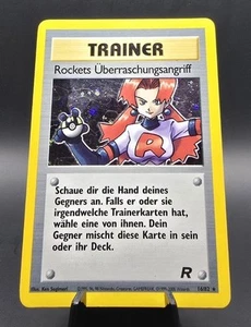 Rockets Überraschungsangriff (Rockets Sneak Attack) 16/82 German Pokemon TCG - Picture 1 of 2