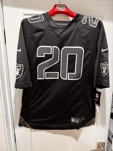 Brand New Las Vegas Raiders Black #20 Mc Fadden Jersey Size Large - Picture 1 of 7