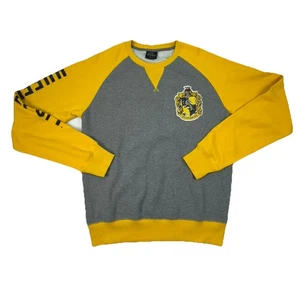Wizarding World Universal Studios Harry Potter Hufflepuff Sweatshirt Sz M Nwot - Picture 1 of 10