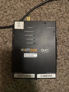 WB-300-IP-3 WATTBOX 3-OUTLET POWER SURGE AUTO REBOOT OVRC DEREG / RESET FABRYCZNY! - Zdjęcie 1 z 2