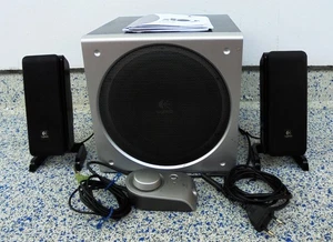 Lautsprechersystem LOGITECH Z-3/S-0085B für PC und Video, 80 Watt - Bild 1 von 4