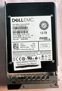 SSD DELL EMC SAMSUNG PM1725b 1,6 TB NVMe PCIe U.2 MZ-WLL1T6C MZWLL1T6HAJQ-00AD3 - Foto 1 di 7