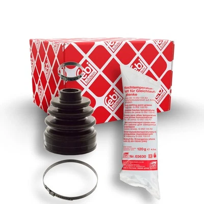 FEBI ACHSMANSCHETTE SATZ GETRIEBESEITIG VORNE passend für NISSAN QASHQAI X-TRAIL - Bild 1 von 2