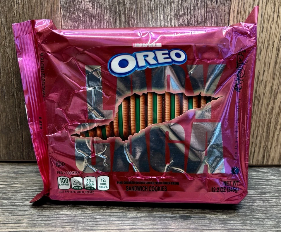 Lady Gaga Oreo Limited Edition Chromatica Cookies Pink 12.2 Oz Collectors Item - Image 1 of 1