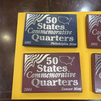 50 State Quarters Collection Lot 2002  2004 2007 - Image 1 of 4