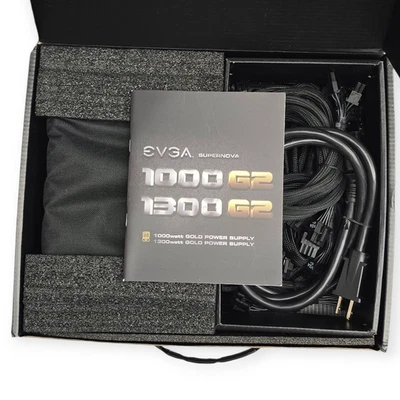 EVGA SuperNOVA 1300W G2 80+ Gold PSU w/ Short Cables Power Supply 120-G2-1300-XR - Image 1 of 4