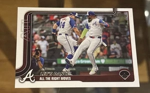 2025 Topps Series 1 Baseball - Lets Dance Atl The Right Moves 237 - Picture 1 of 2