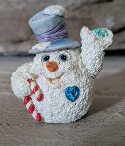 Dreamsicle Northern Lights "Littlest Snowman" Figur 2" Weihnachten Winter  - Bild 1 von 7