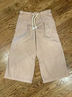 Pantalones de mezclilla rectos We The Free People para mujer melocotón terracota pierna barredora medianos Foto 1 de 4