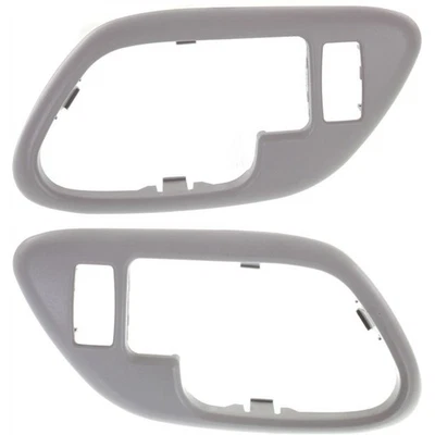 Door Handle Trim For 1995-1998 Chevrolet K1500 Set of 2 Gray - Imagem 1 de 4