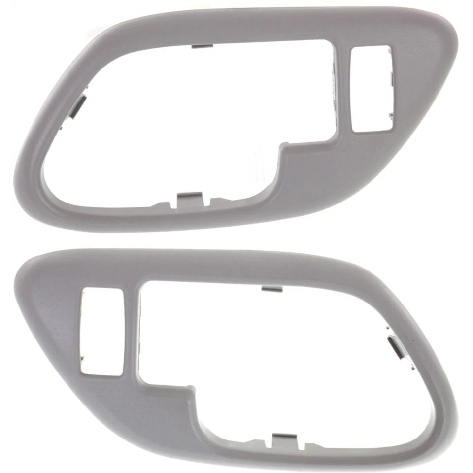 Door Handle Trim For 1995-1998 Chevrolet K1500 Set of 2 Gray Foto 1 de 4
