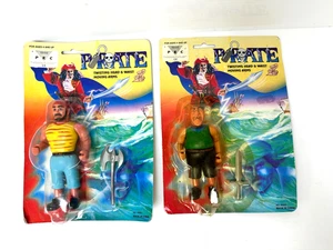 Vintage Pirate Of Darkwater Bootleg Action Figures BNIP - Picture 1 of 7