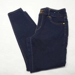 d. jeans Size 8 Dark Wash Stretch Jegging Jeans - Picture 1 of 8