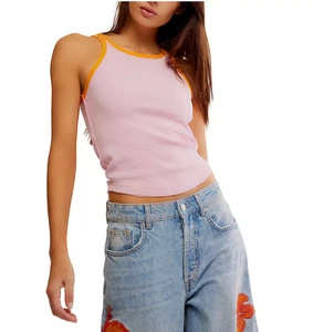 Free People We The Free Größe SMALL nur ein Klingeltank süß lila Karottenkombination - Bild 1 von 8